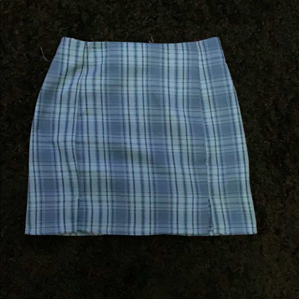 Blue skirt